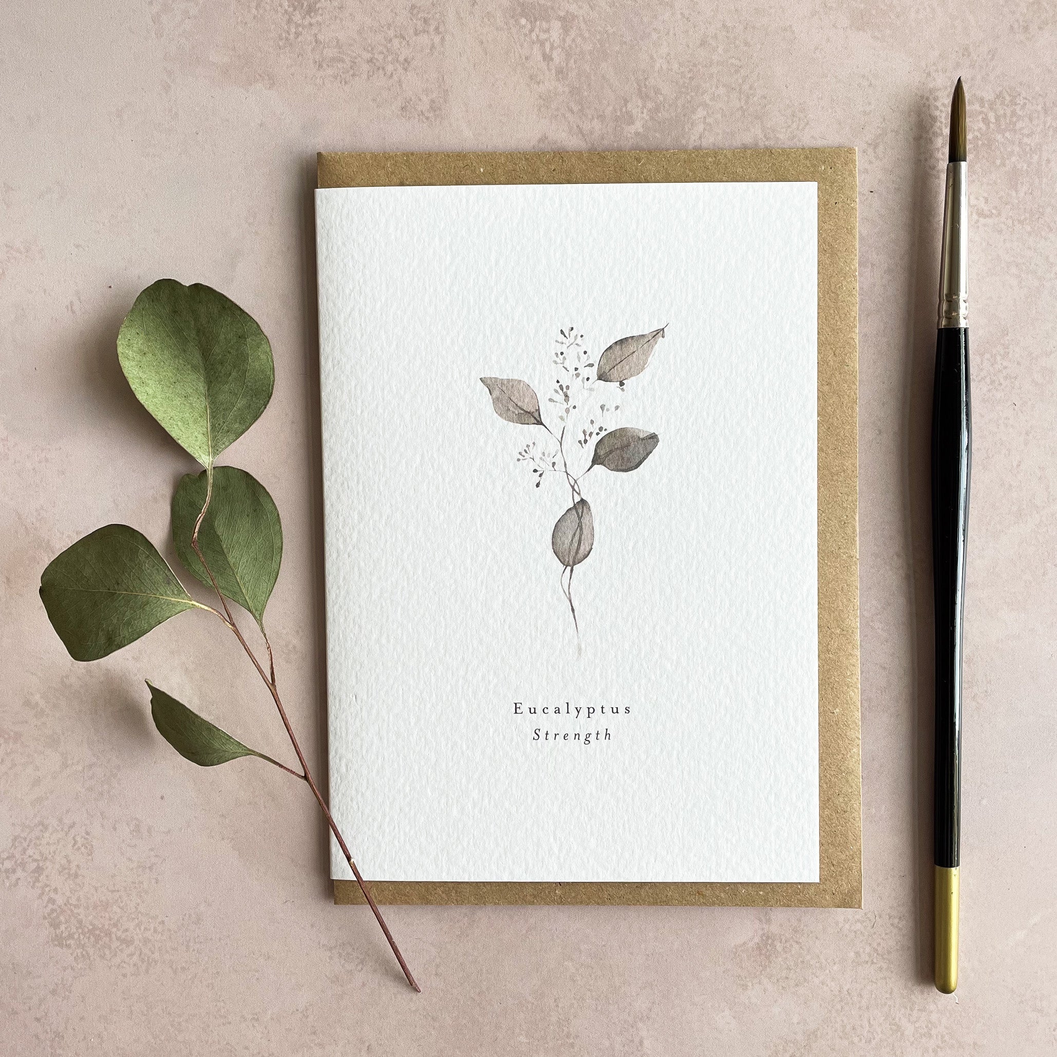 Eucalyptus Strength Card