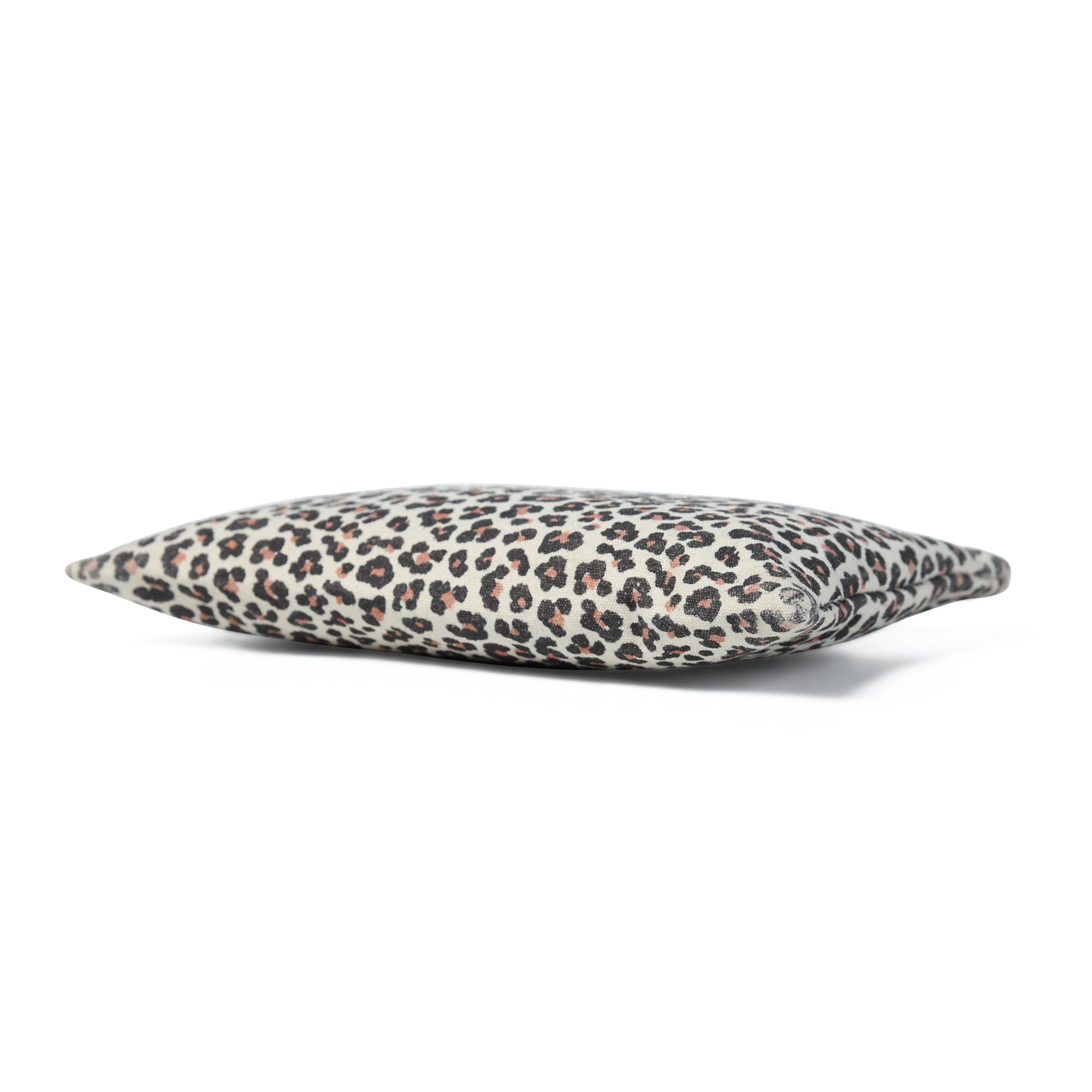 Lily Leopard Print Canvas Pouch Bag