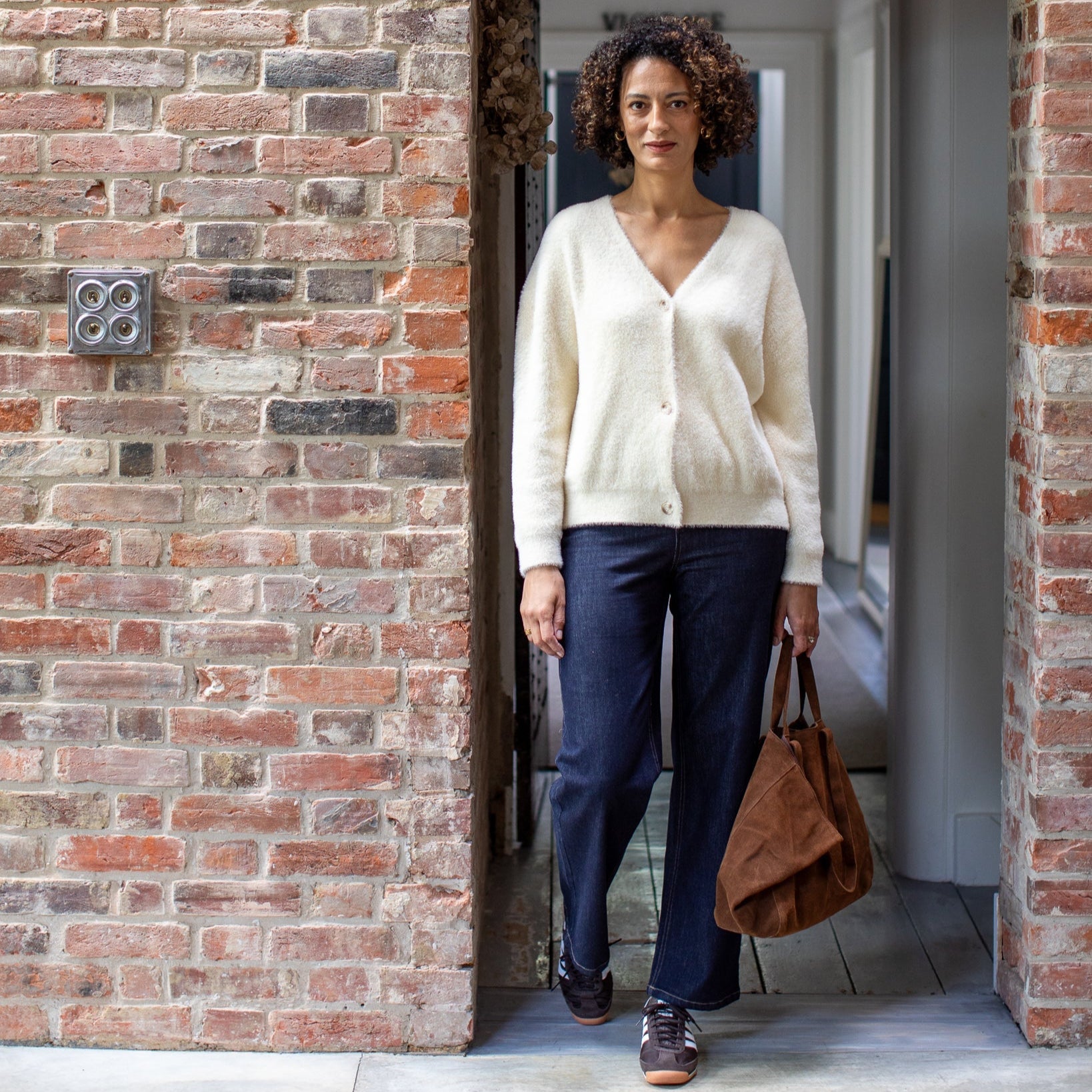 Chalk Liz Cardigan