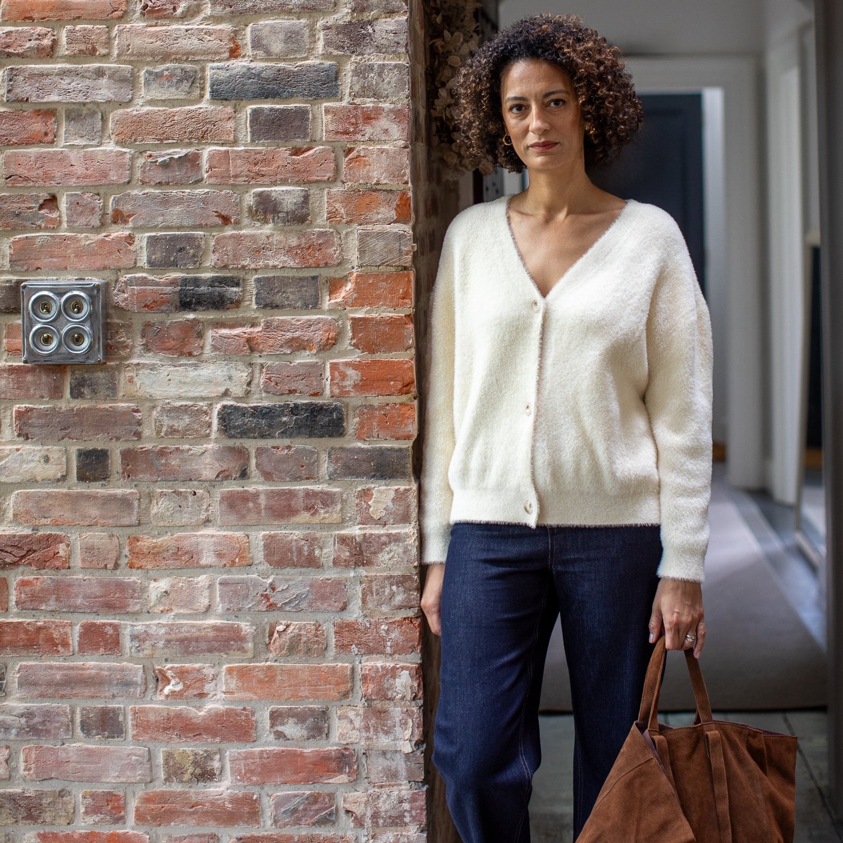 Chalk Liz Cardigan