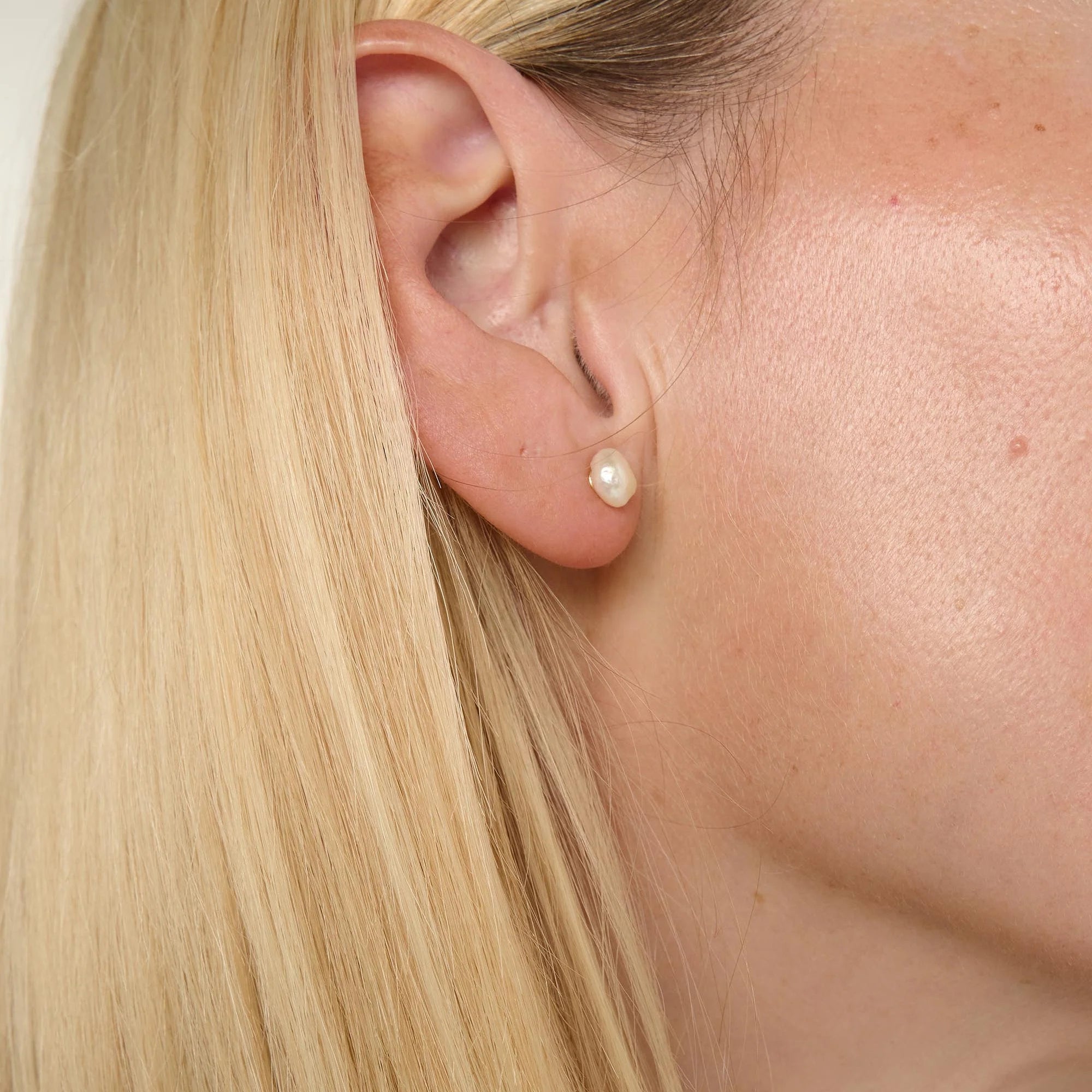 Tutti & Co. Baroque Pearl Earrings