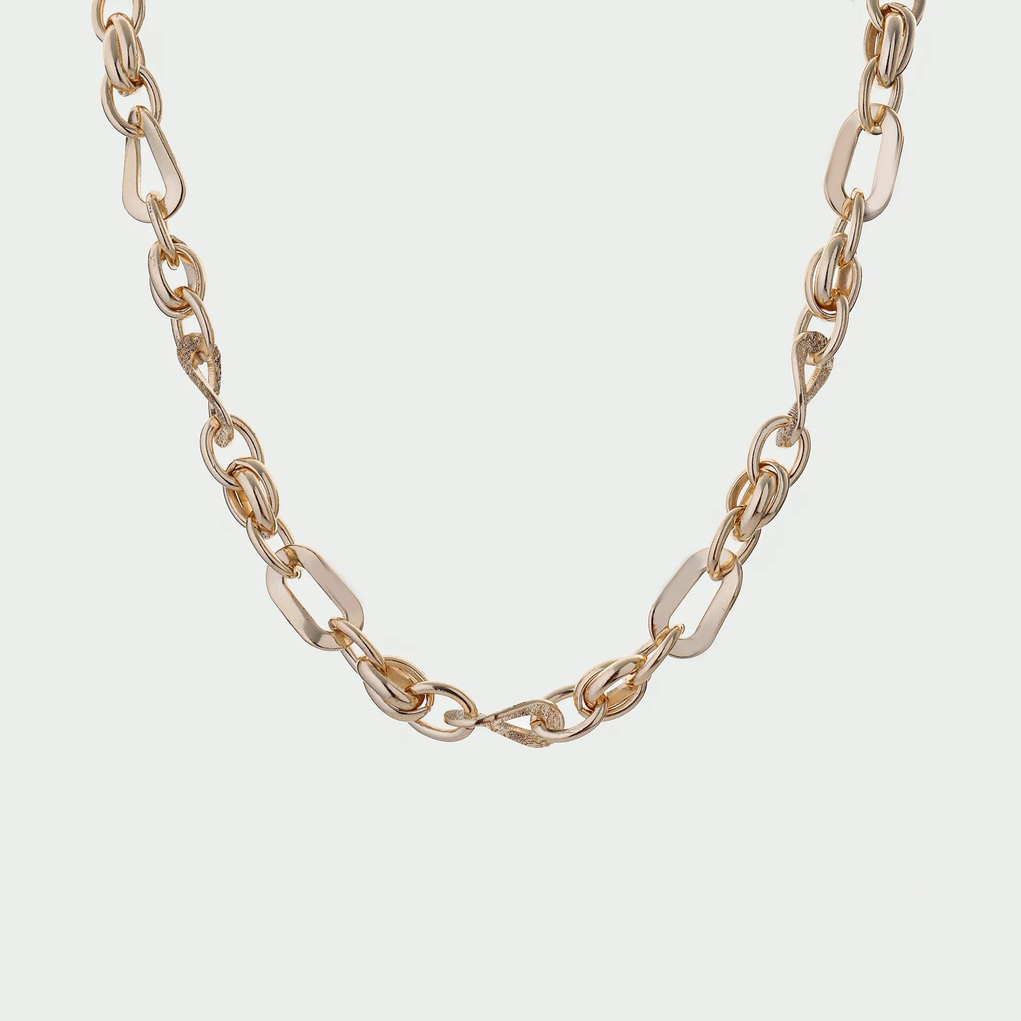 Tutti & Co Wave Chain Necklace