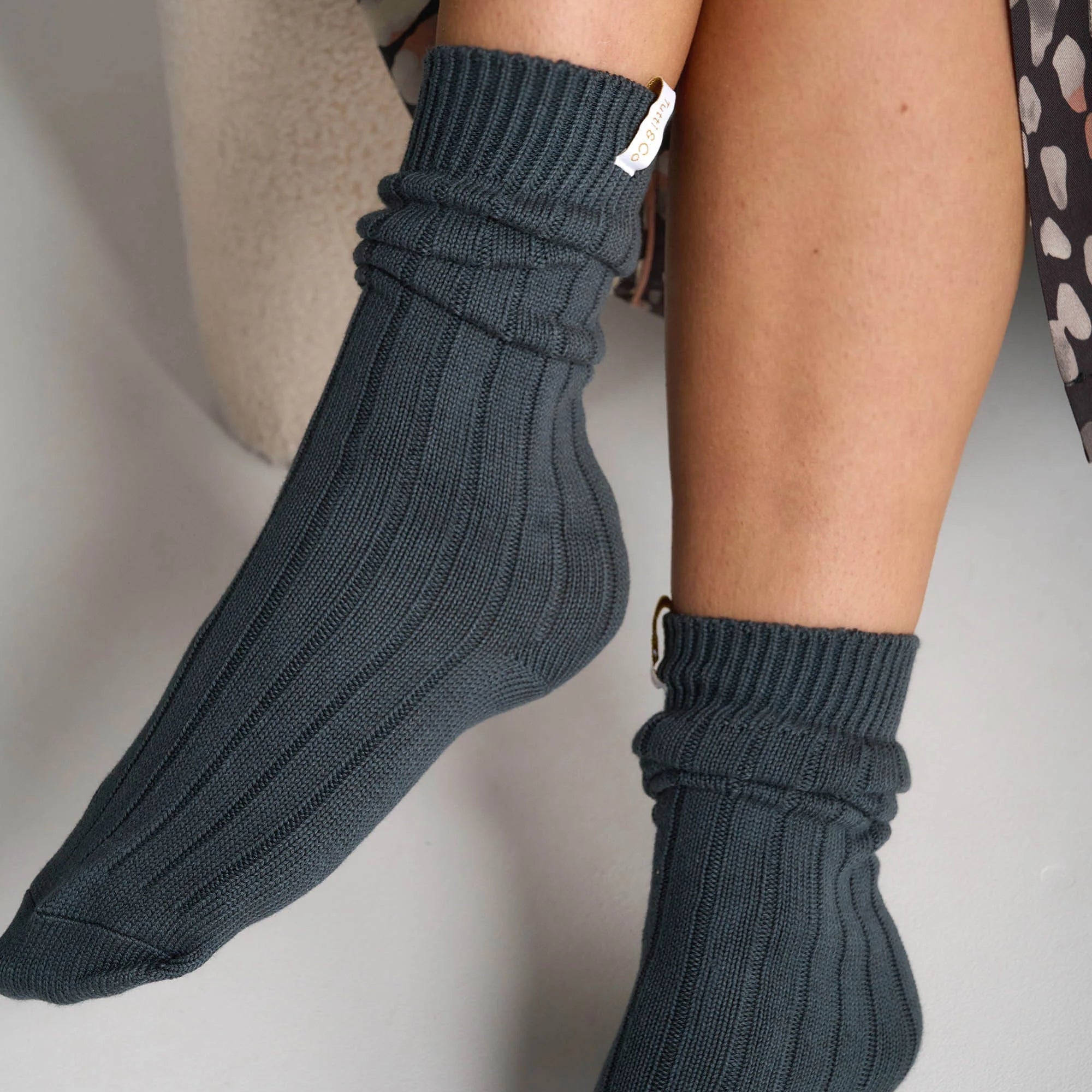 Tutti & Co Core Collection Sage Long Socks