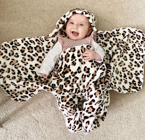 Nod Pod Leopard Print Baby Blanket