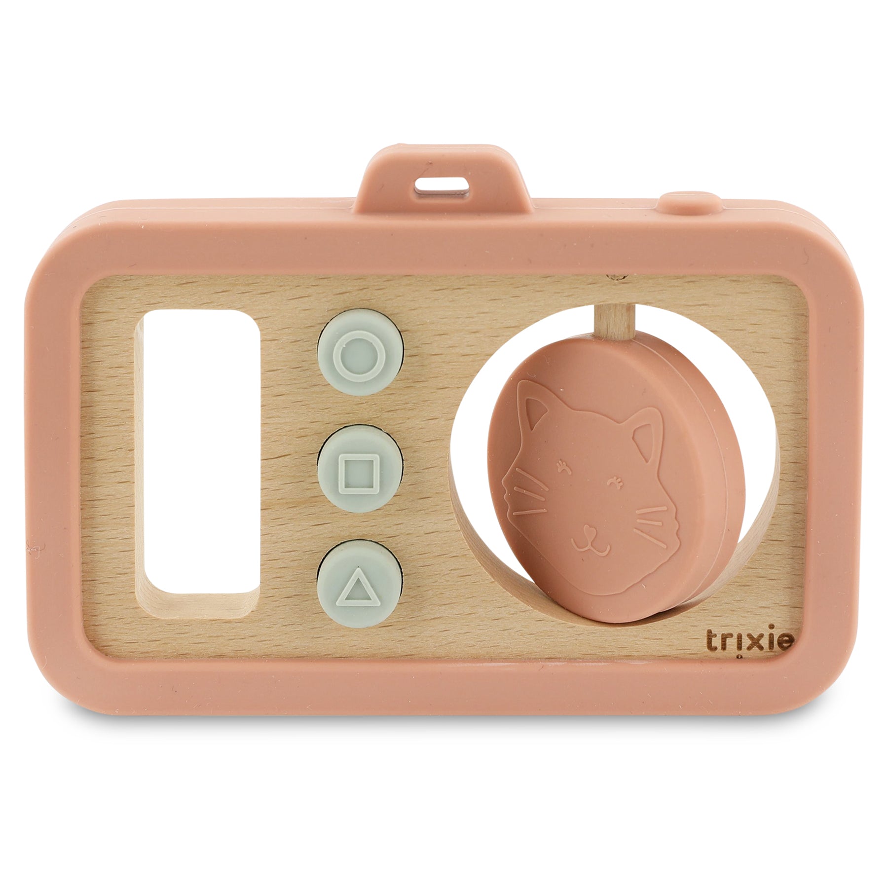 Mrs Cat Wooden Silicone Baby Camera