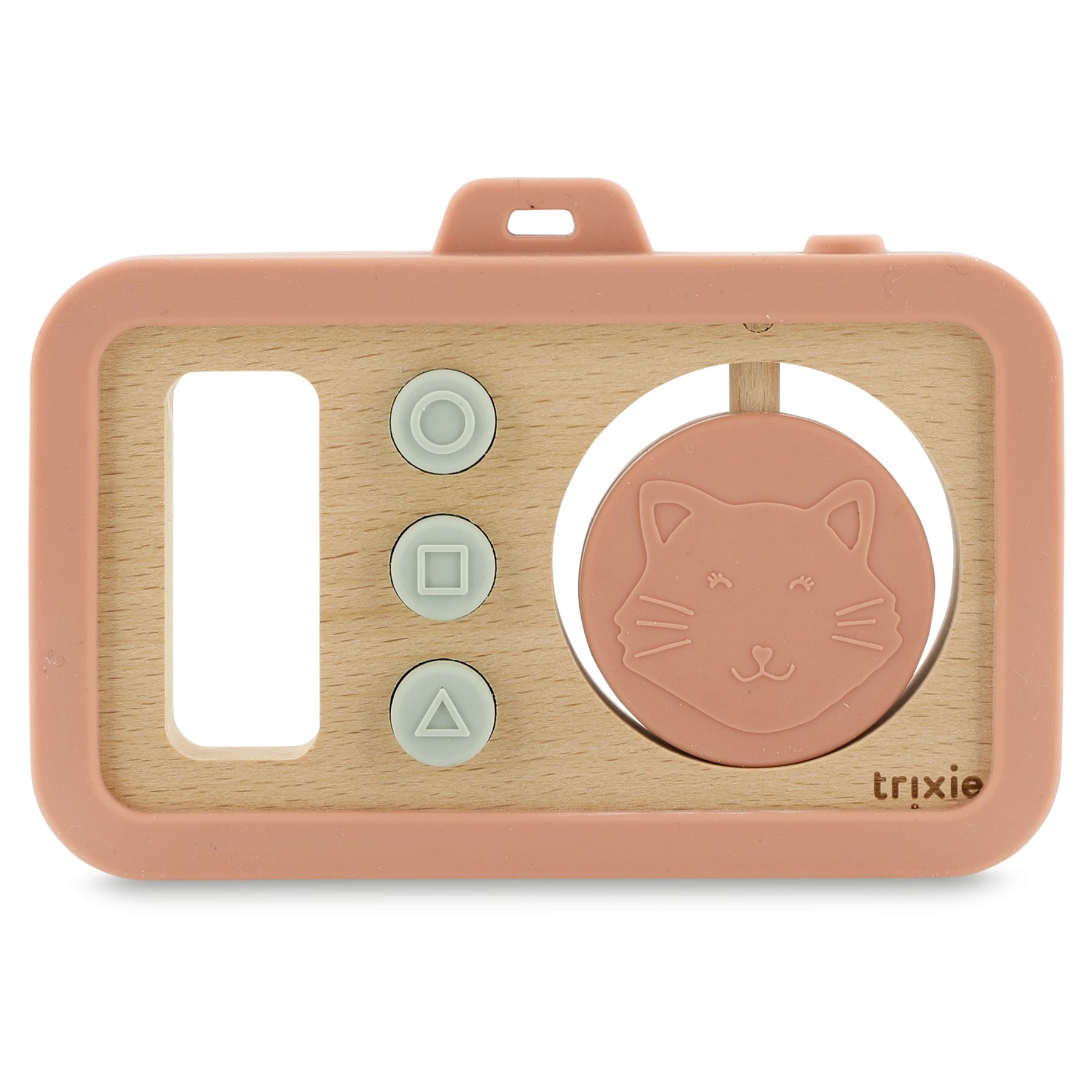 Mrs Cat Wooden Silicone Baby Camera