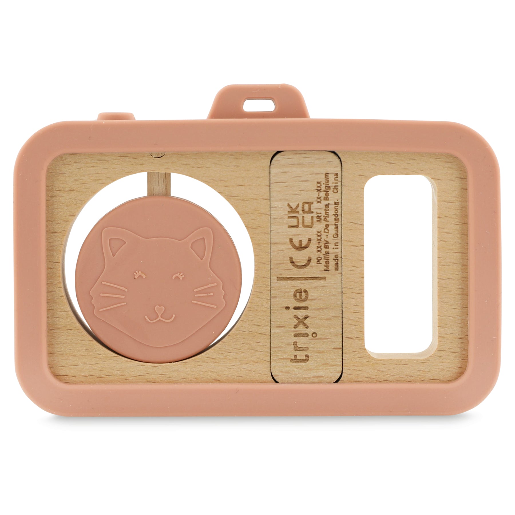 Mrs Cat Wooden Silicone Baby Camera