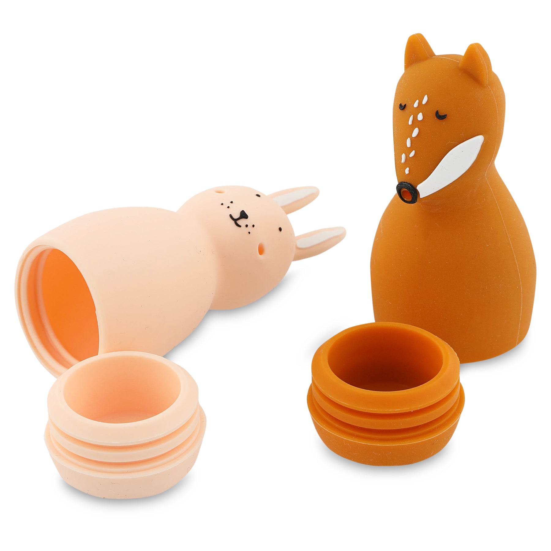 Mrs Rabbit & Mr Fox Bath Toy Squeezy Animals