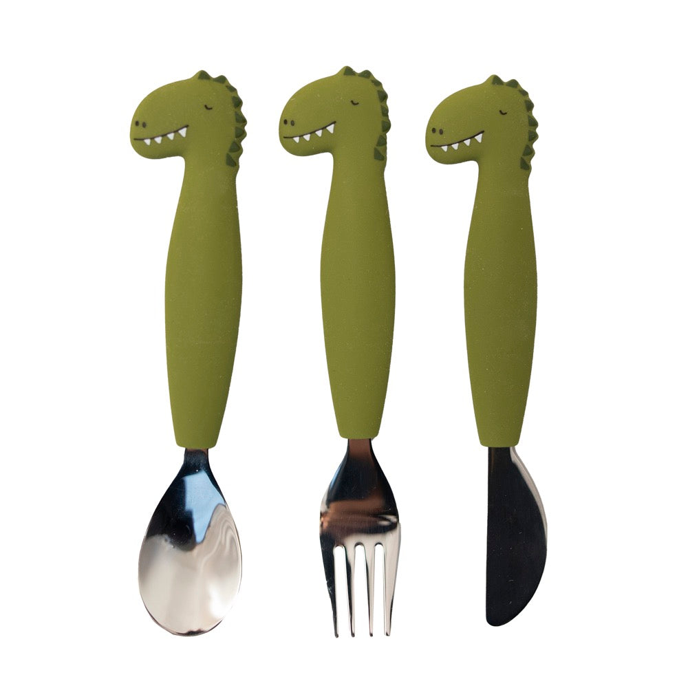 Silicone Cutlery Set (3 Pack)