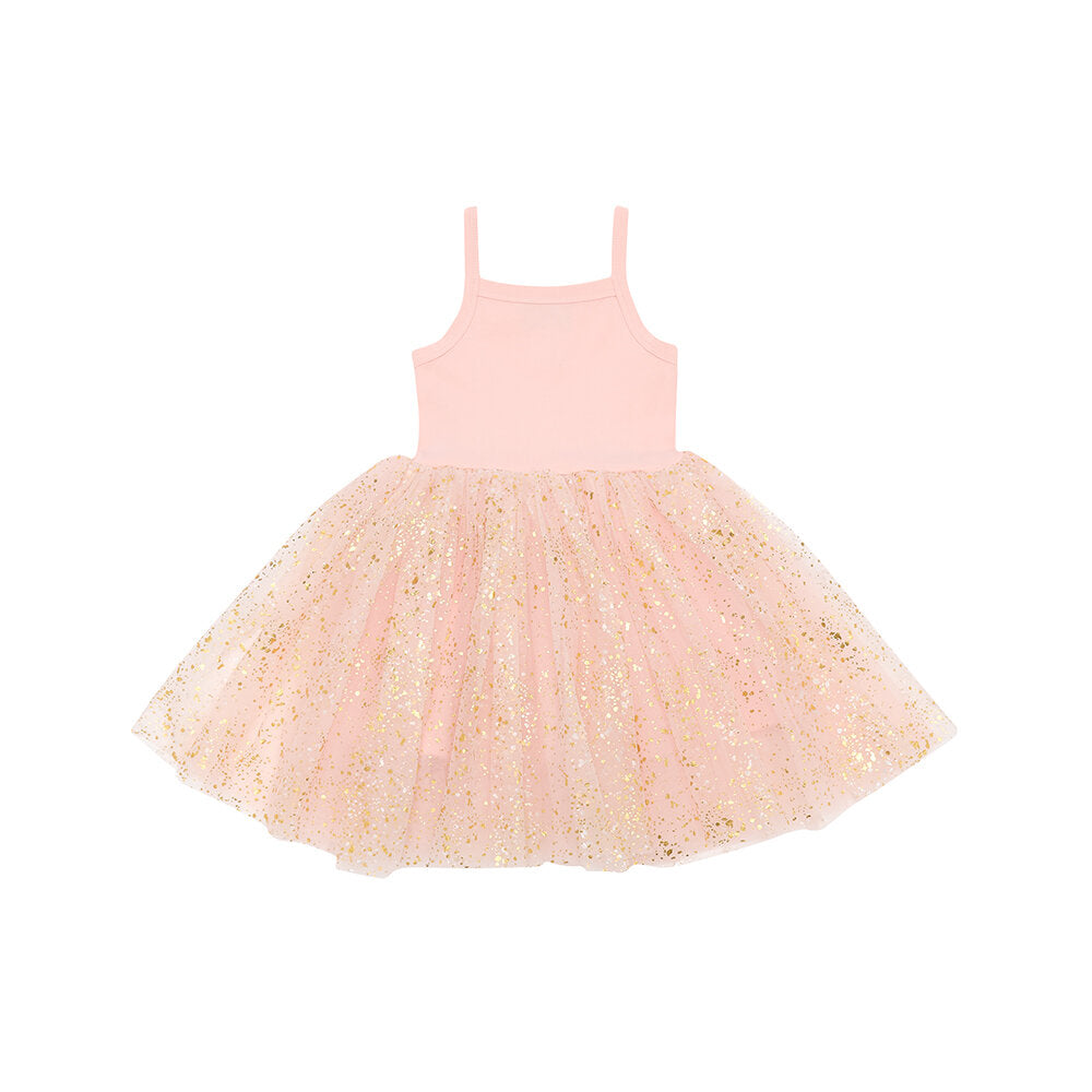 Bob and Blossom Pale Pink Sparkle Dress