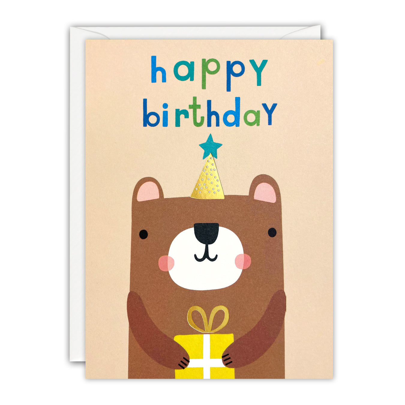 Bear Mini Birthday Card