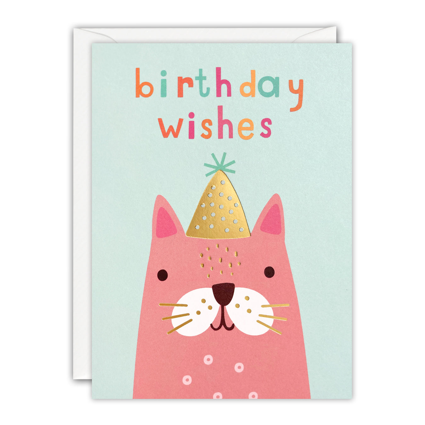 Cat Mini Birthday Card