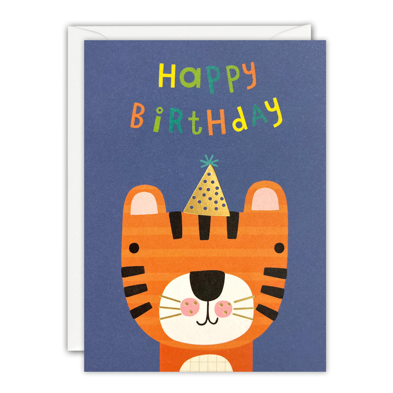 Tiger Mini Birthday Card