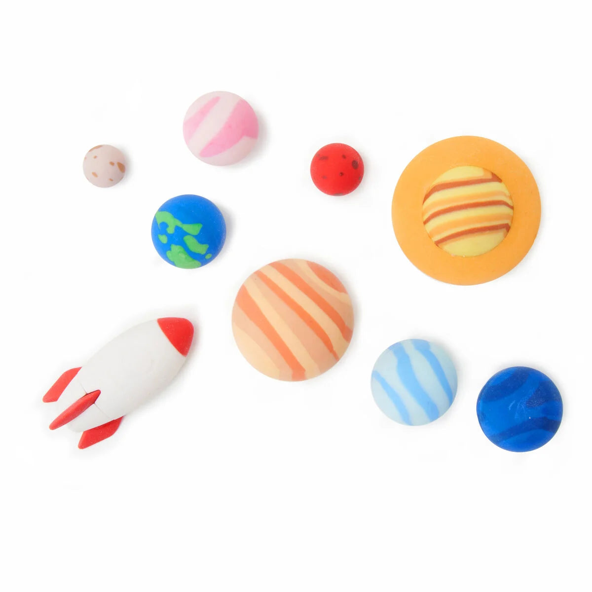 Solar System Erasers (Set of 9)