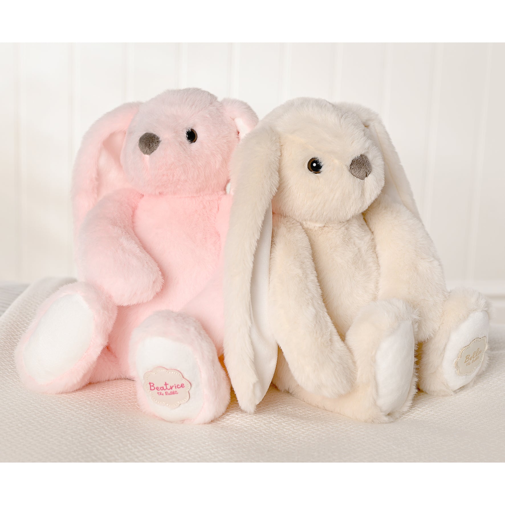 Beatrice The Classical Plush Pink Bunny