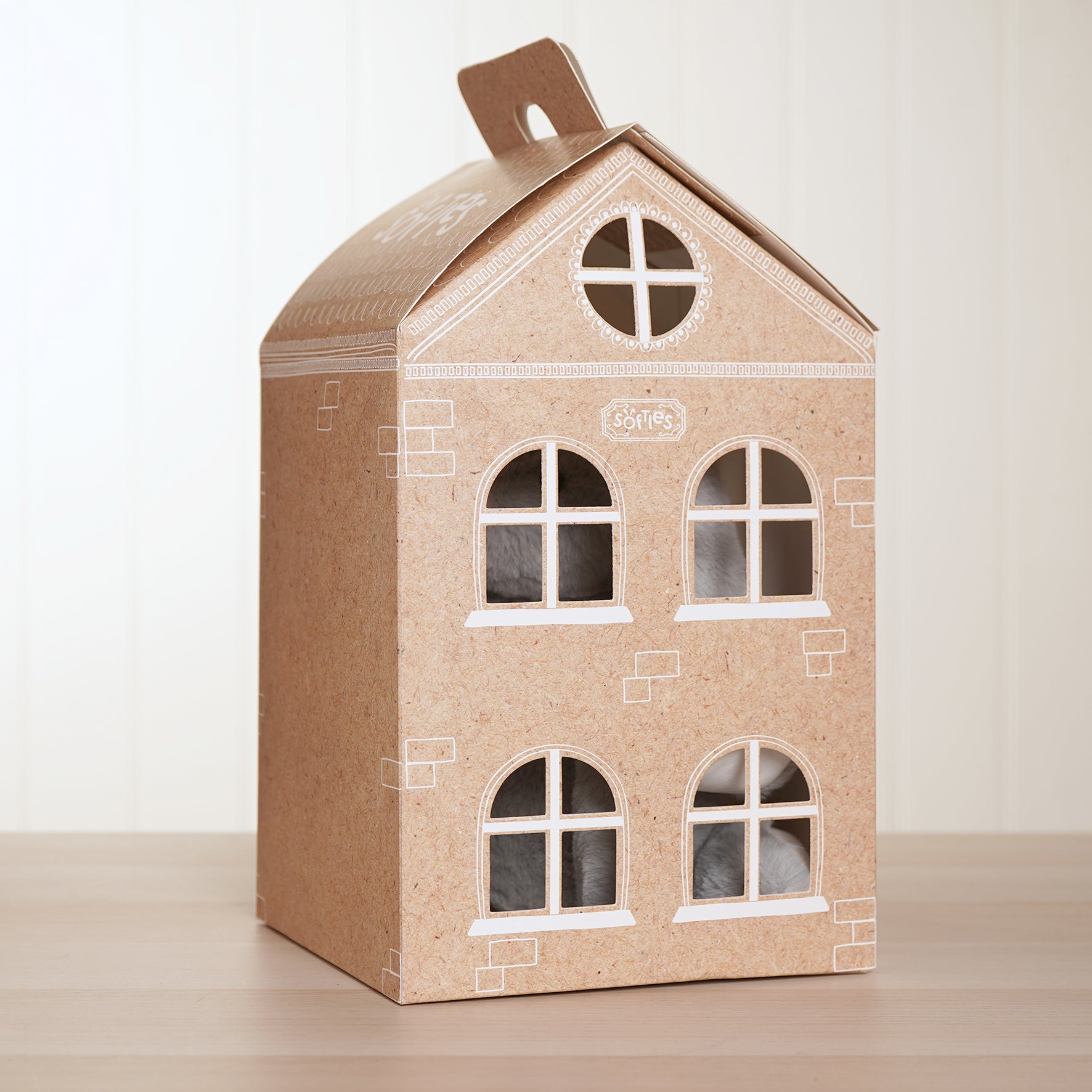 Ronald The Classical Plush Grey Bunny