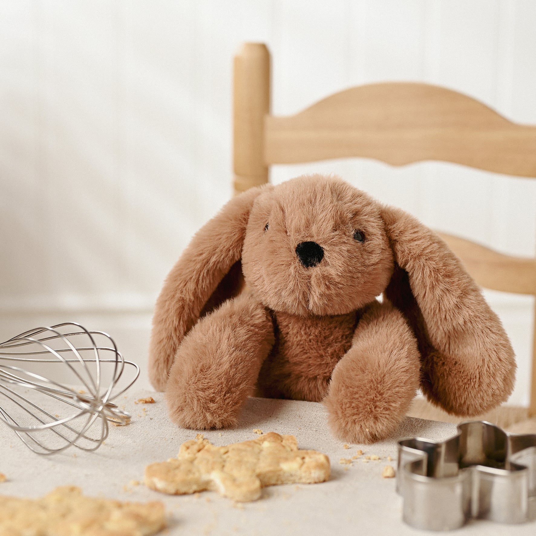 Cookie The Plush Long Leg Dark Brown Bunny