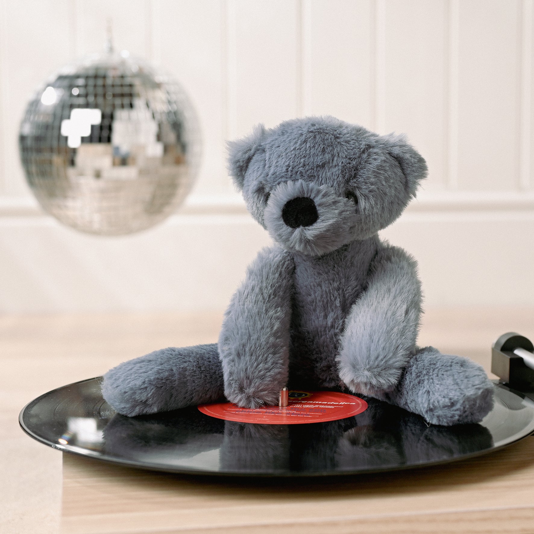 Pip The Plush Long Leg Blue Teddy Bear