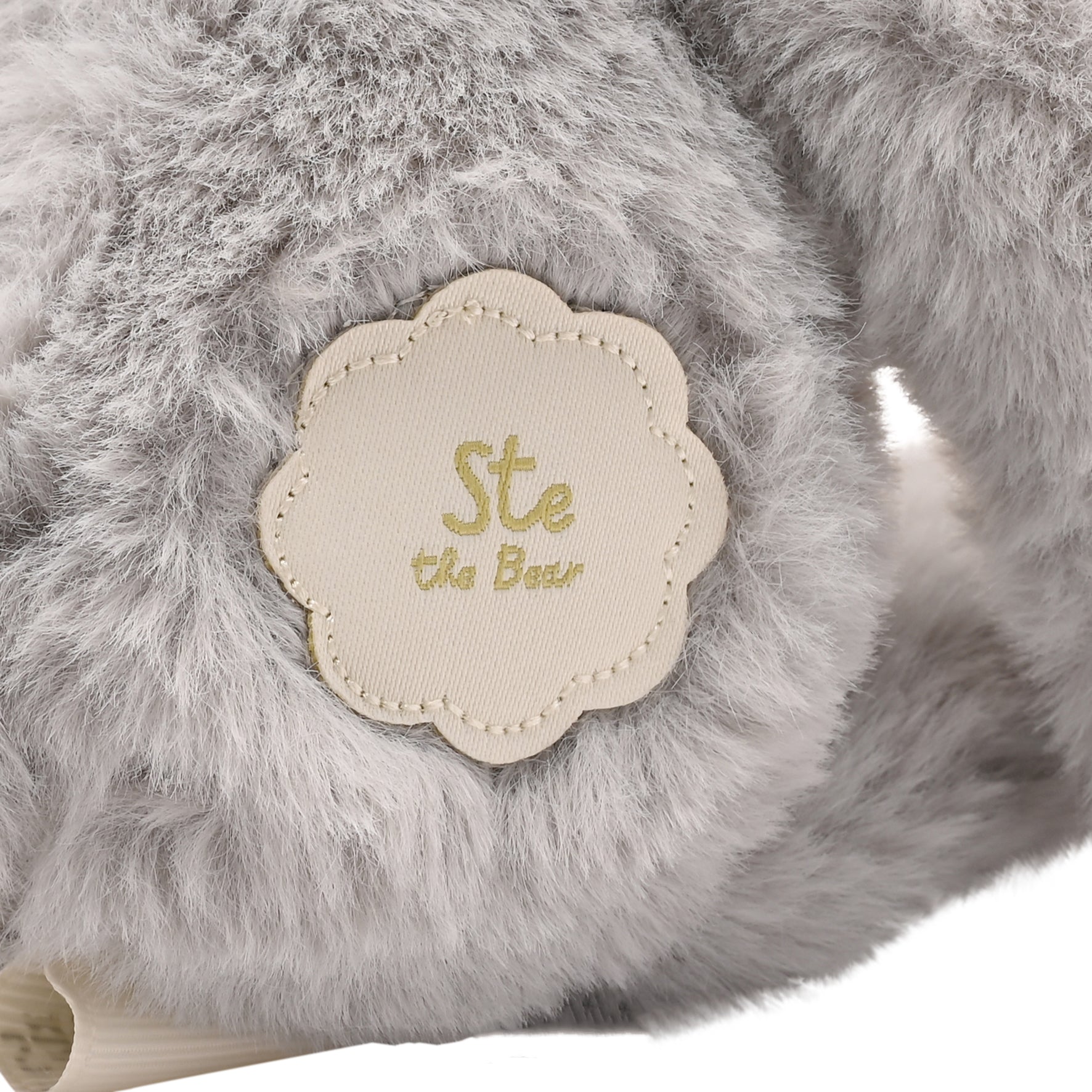 Ste The Plush Long Leg Grey Teddy Bear