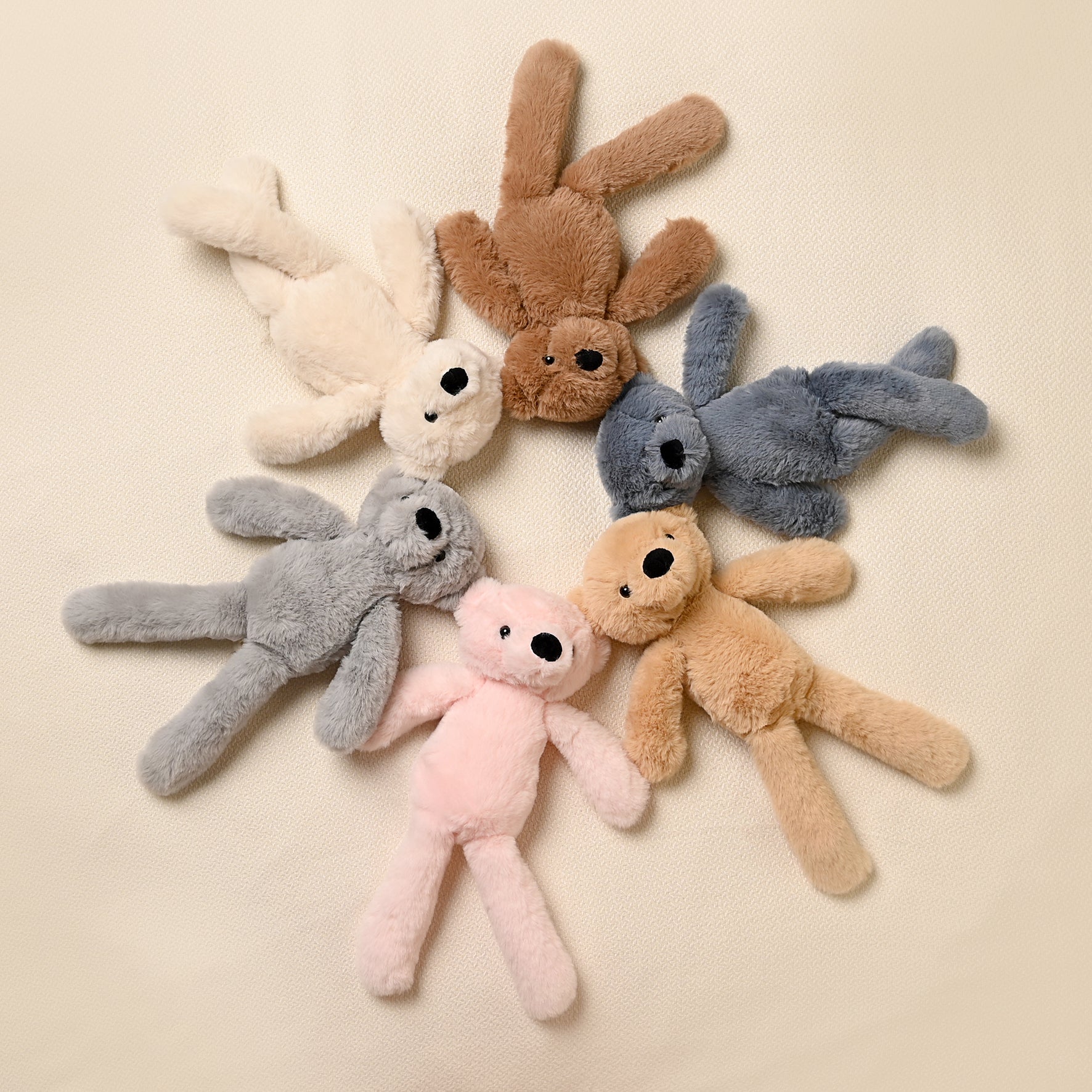Hudson The Plush Long Leg Light Brown Teddy Bear