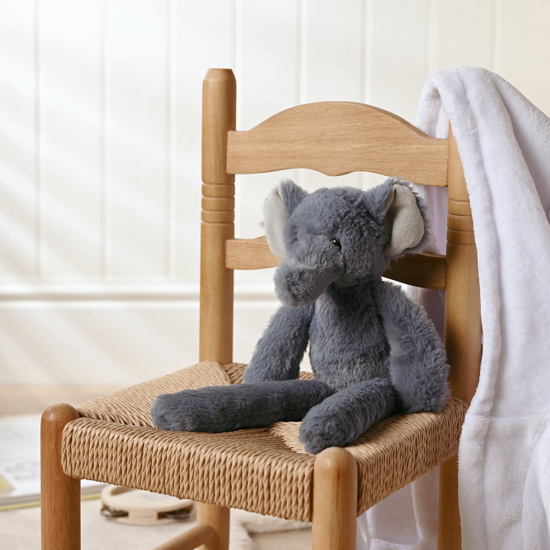 George The Plush Long Leg Petrol Elephant