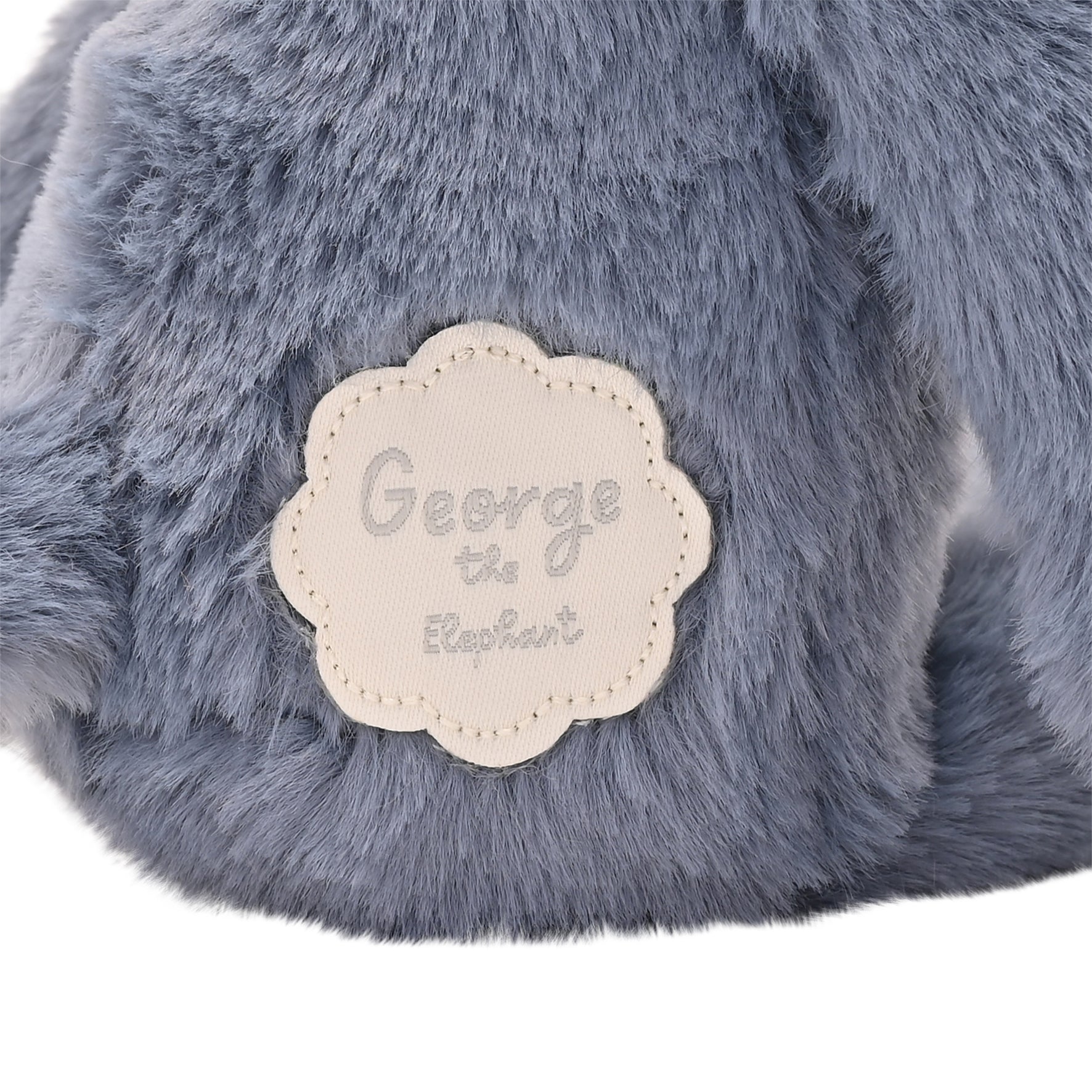 George The Plush Long Leg Petrol Elephant