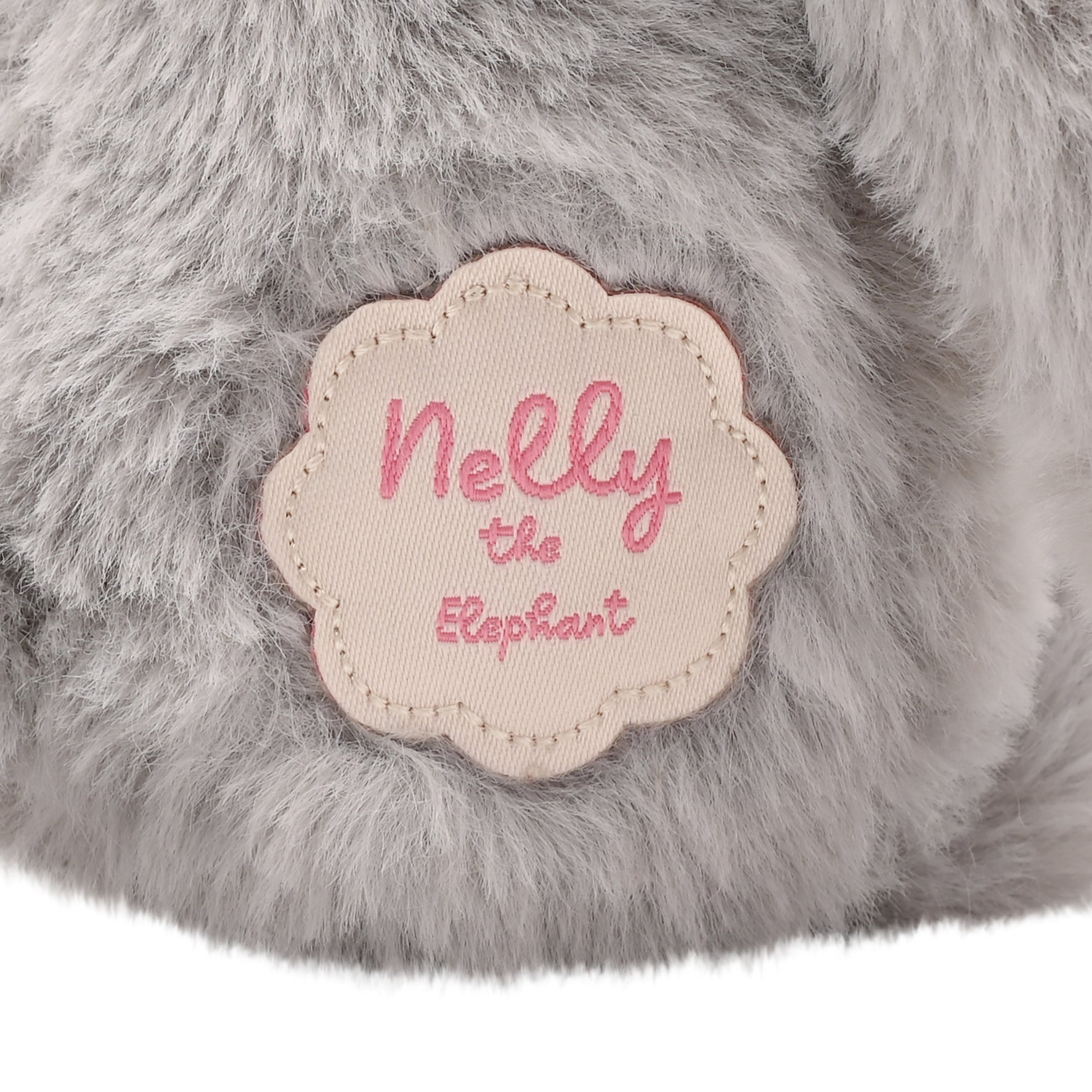 Nelly The Plush Long Leg Grey Elephant