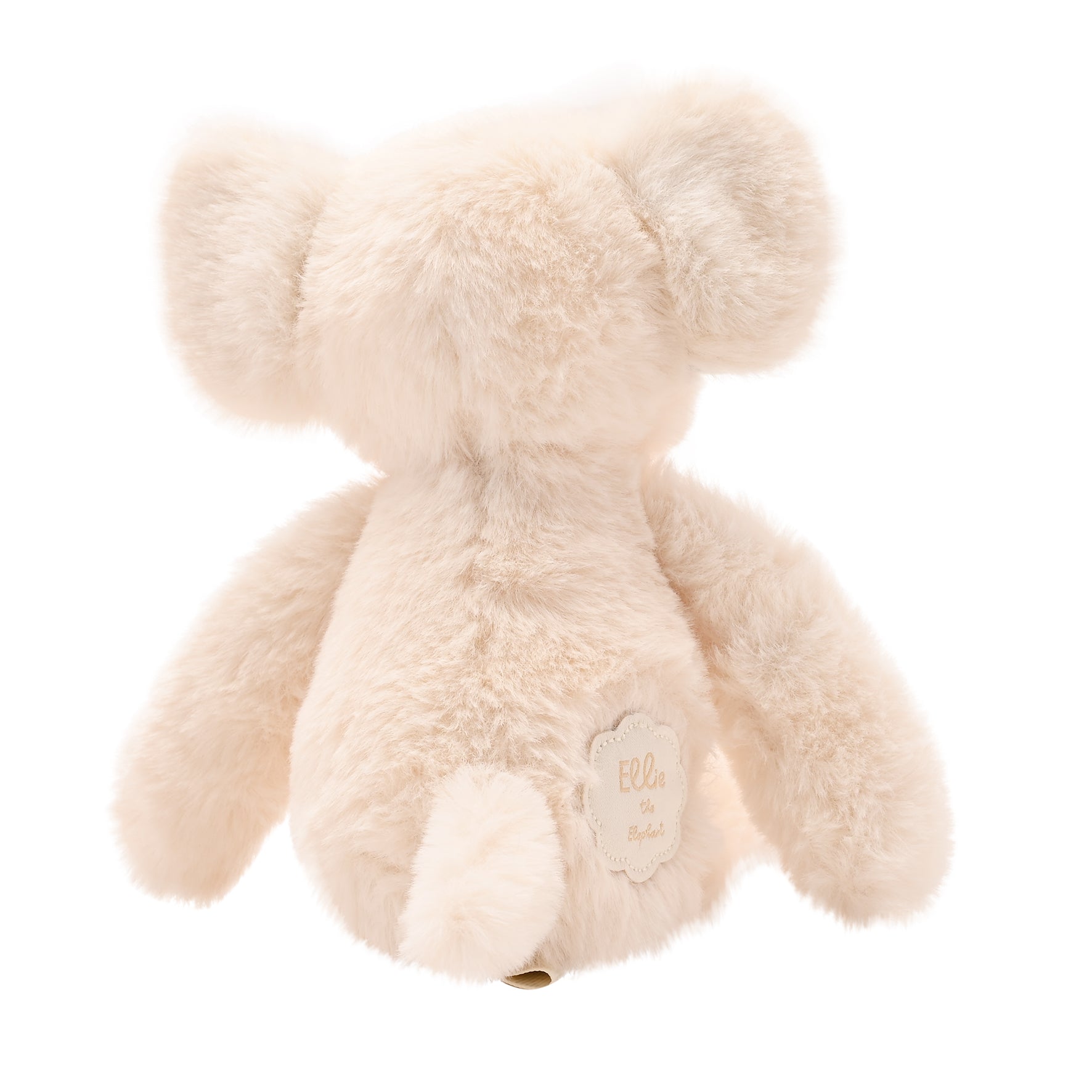 Ellie The Plush Long Leg Cream Elephant