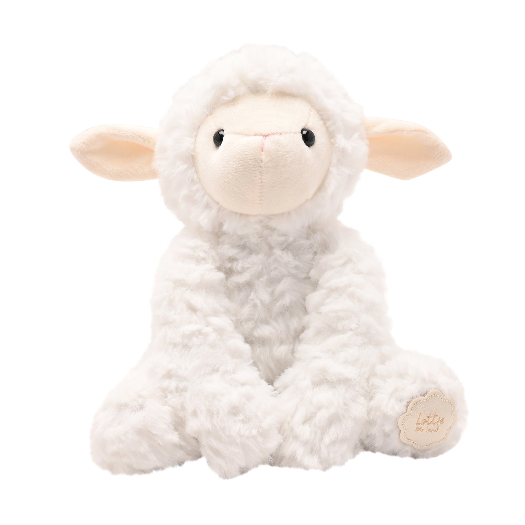 Lottie The Plush Sitting White Lamb