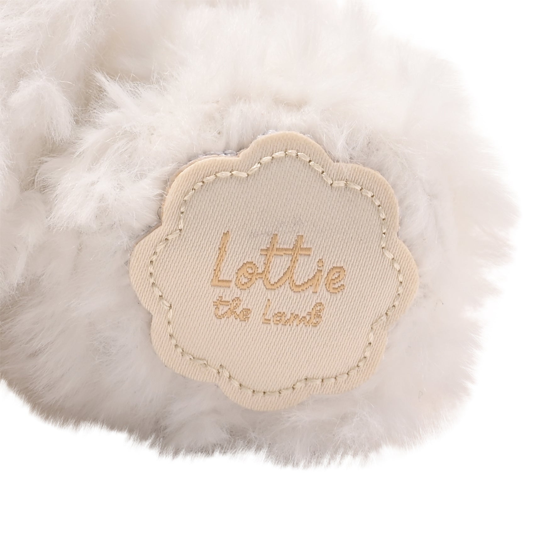 Lottie The Plush Sitting White Lamb