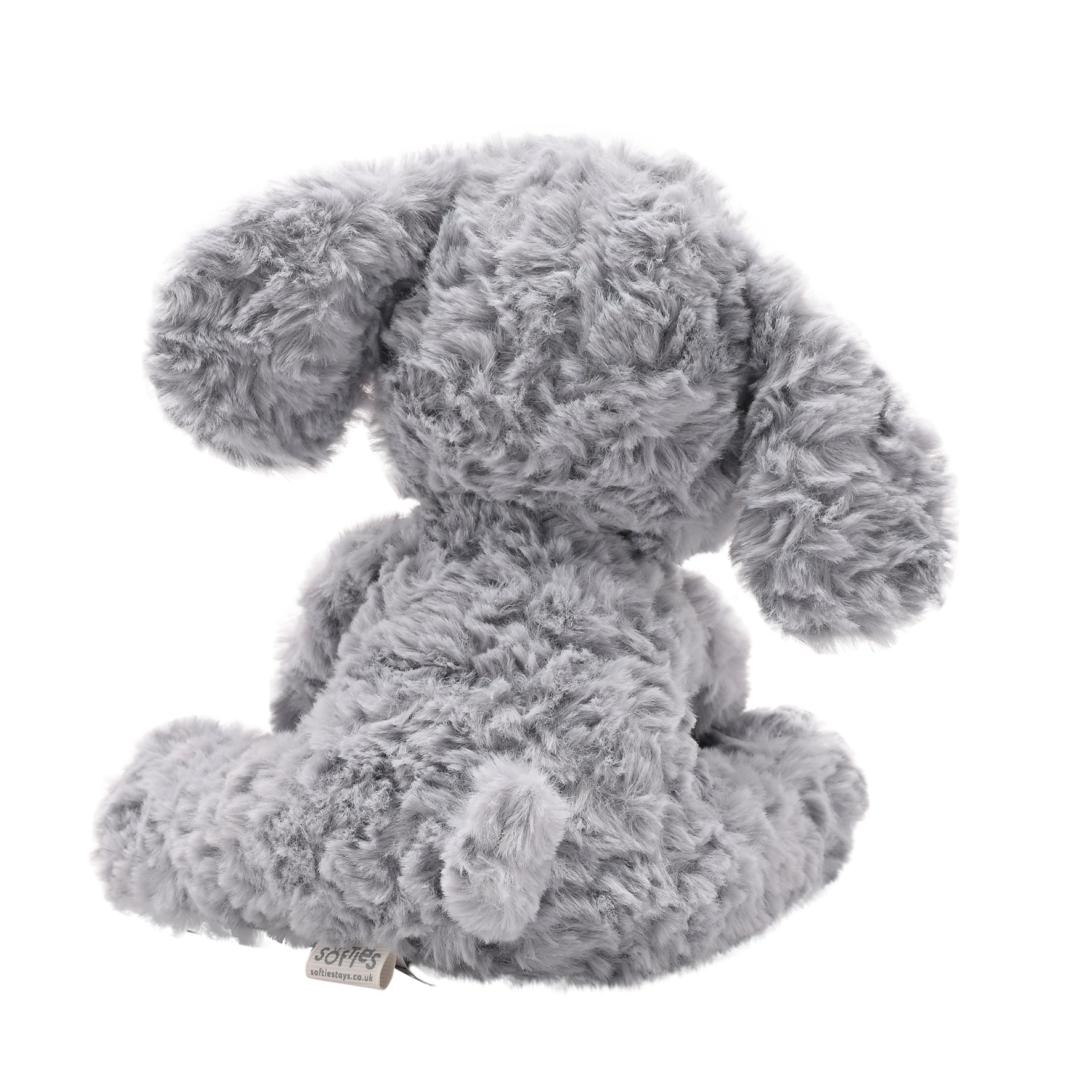 Ethel The Plush Sitting Grey Elephant