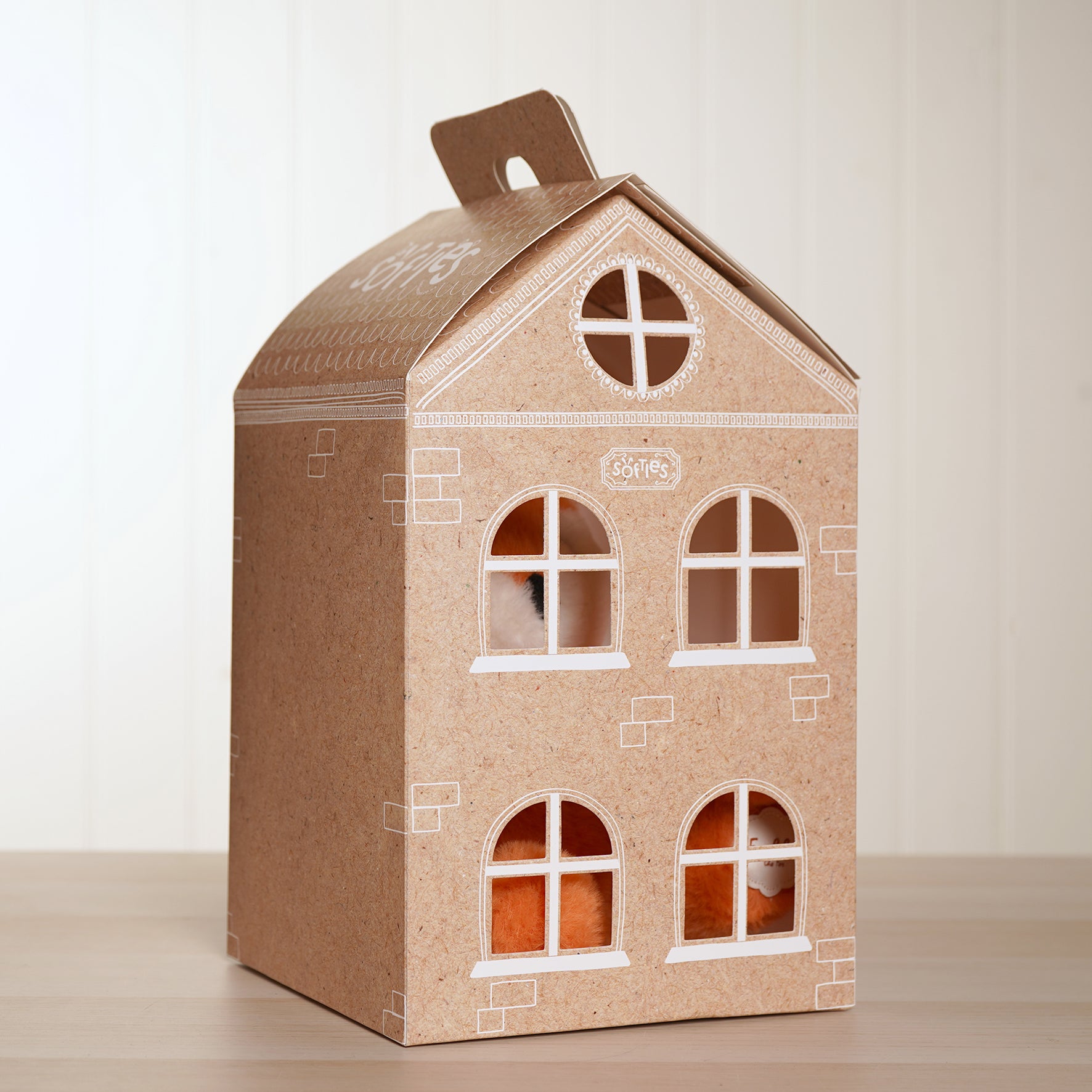 Freddie The Plush Sitting Brown Fox