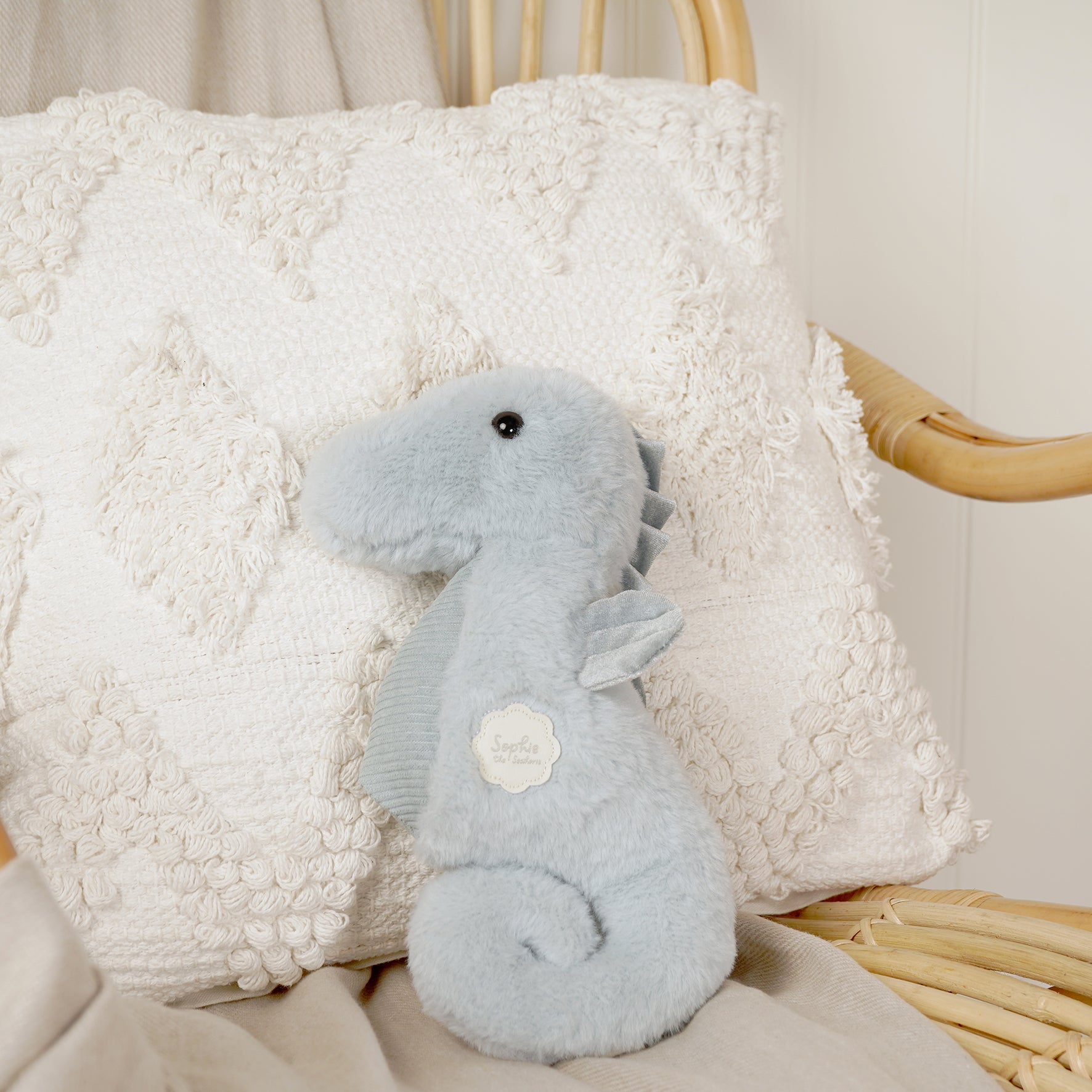Sophie The Plush Blue Seahorse
