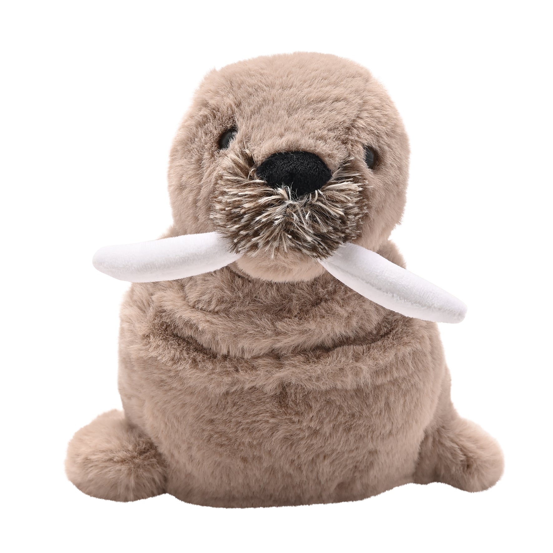 Walter The Plush Brown Walrus Glow In The Dark Teeth