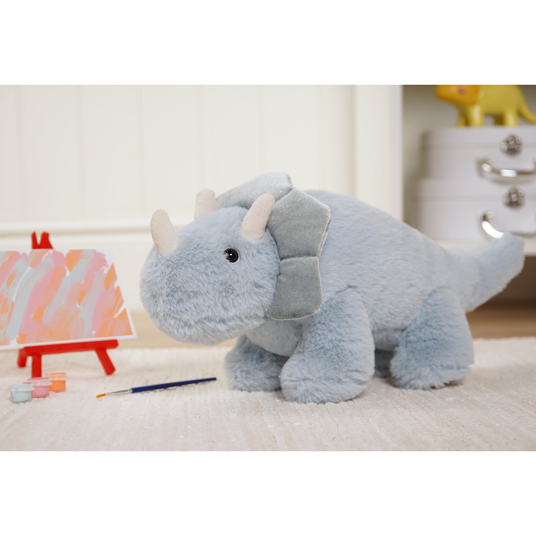 Tyrone The Plush Blue Dinosaur