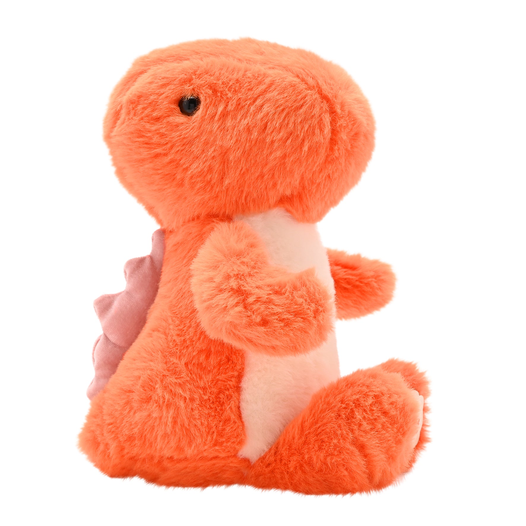 Daphne The Plush Sitting Orange Dinosaur