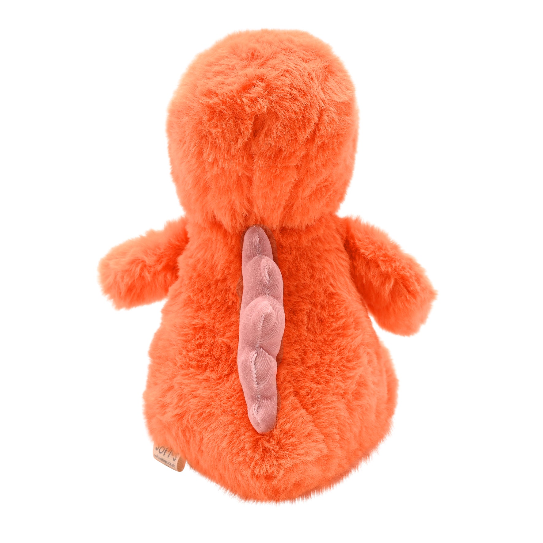 Daphne The Plush Sitting Orange Dinosaur