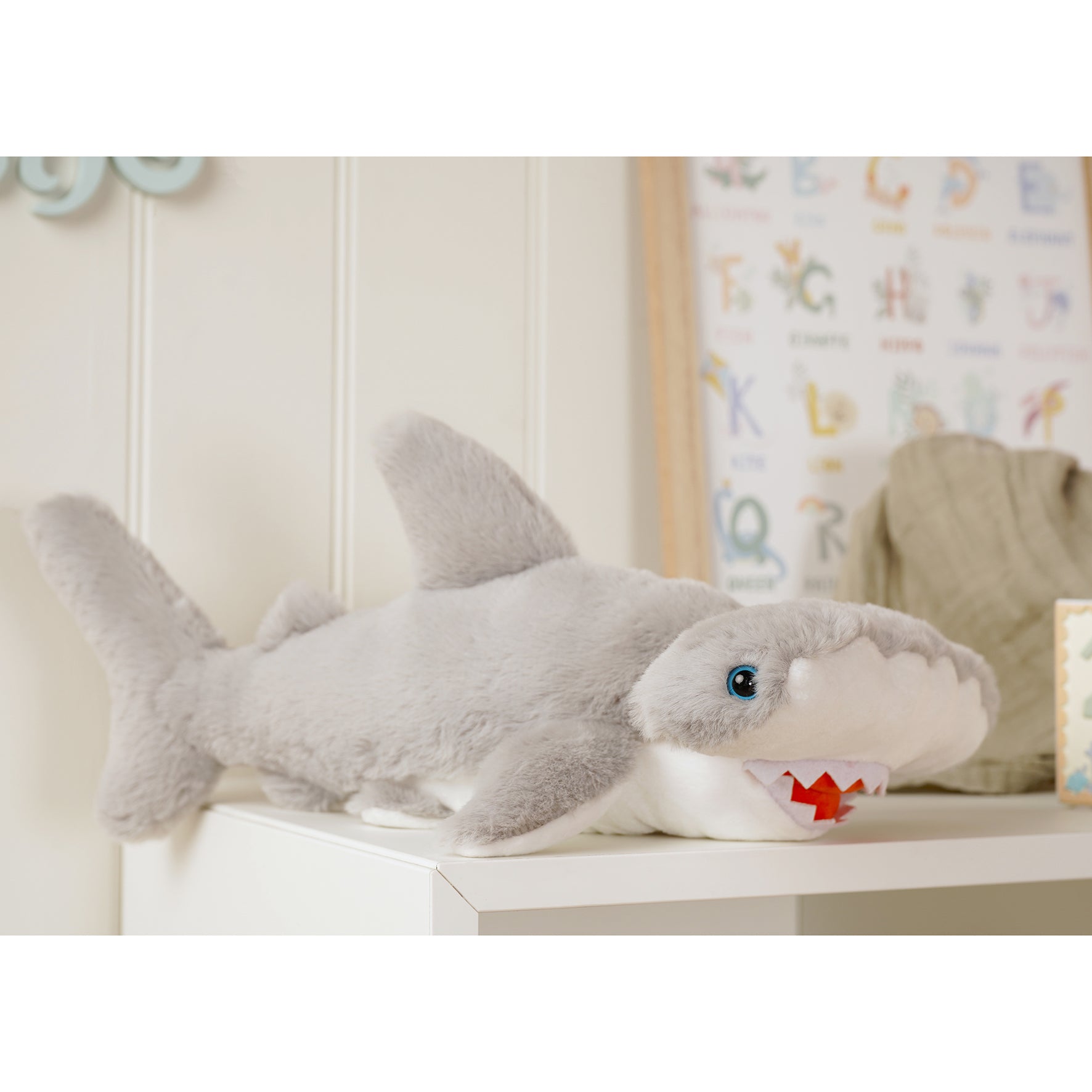 Harrison The Plush Grey Hammerhead Shark