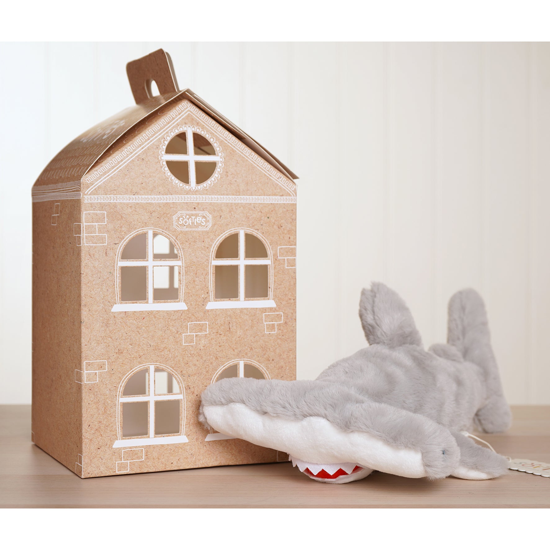 Harrison The Plush Grey Hammerhead Shark