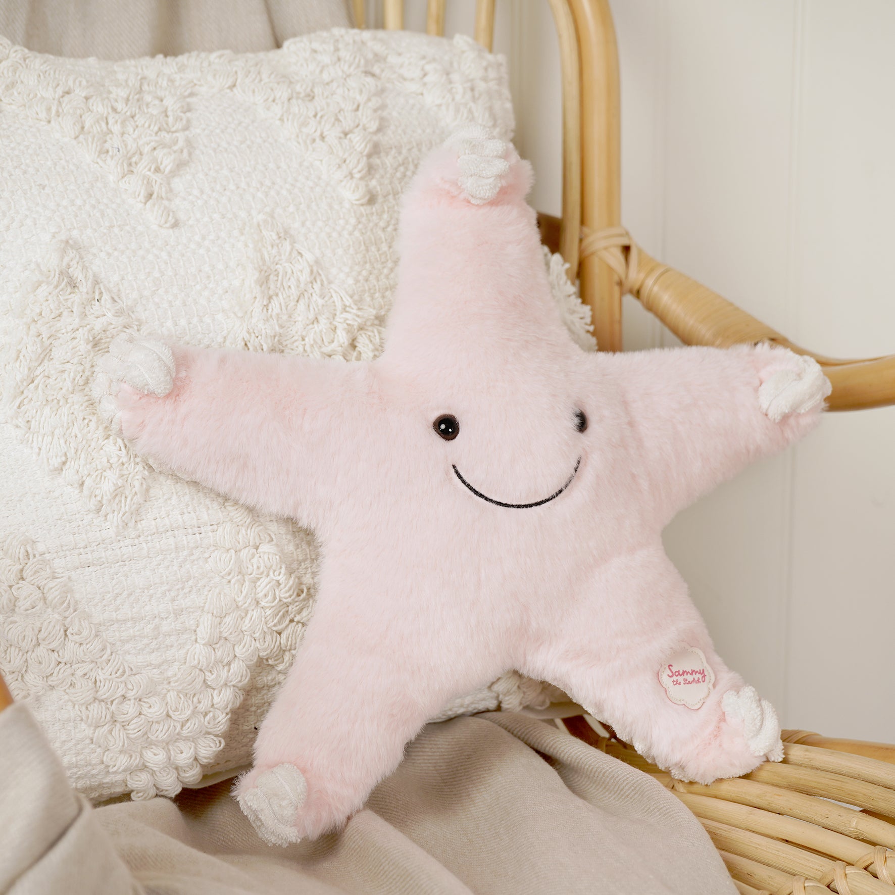 Sammy The Plush Pink Sea Star