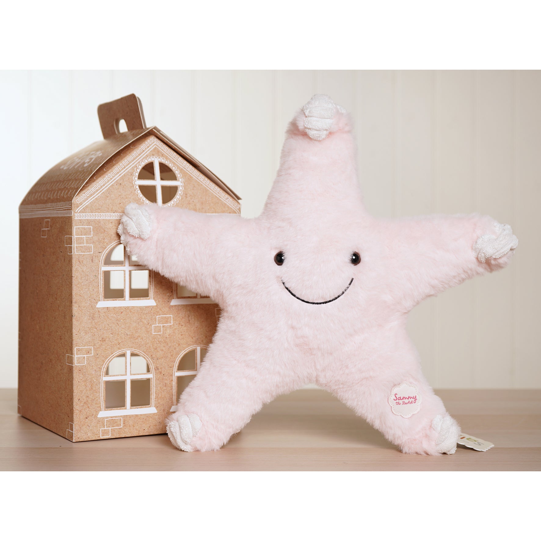Sammy The Plush Pink Sea Star