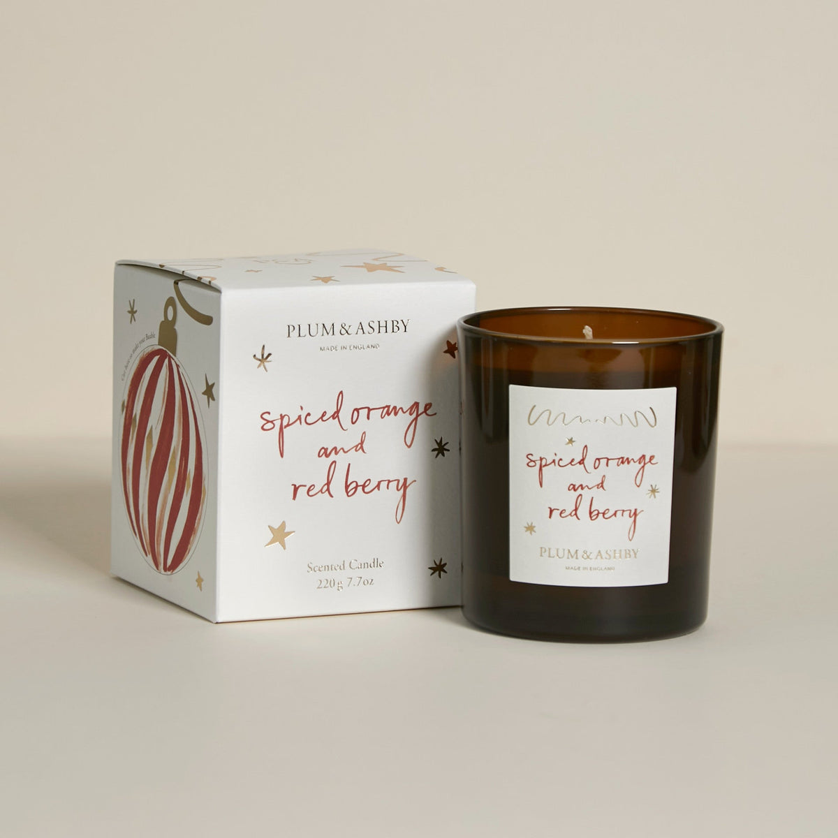 Plum & Ashby Spiced Orange & Red Berry Candle
