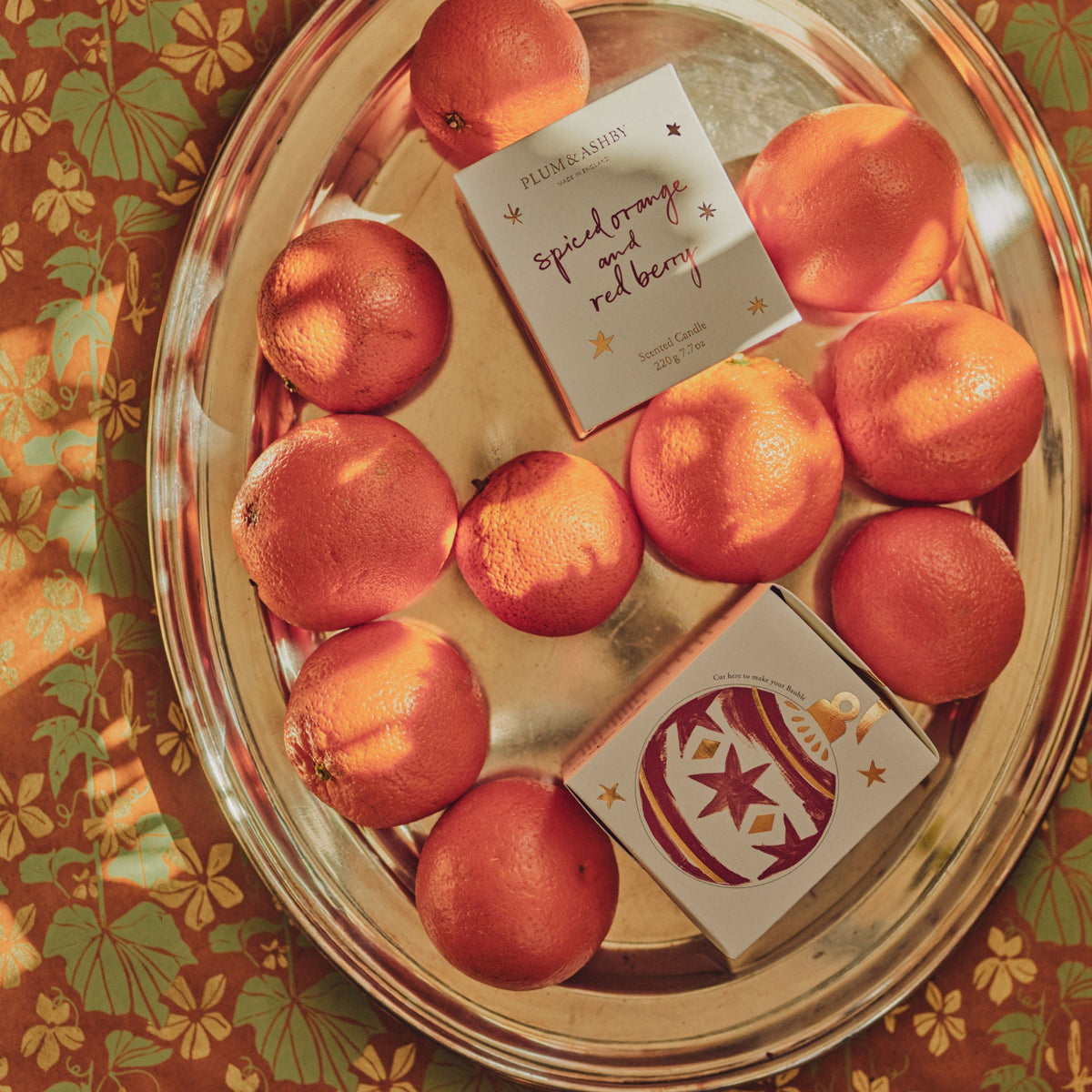 Plum & Ashby Spiced Orange & Red Berry Candle