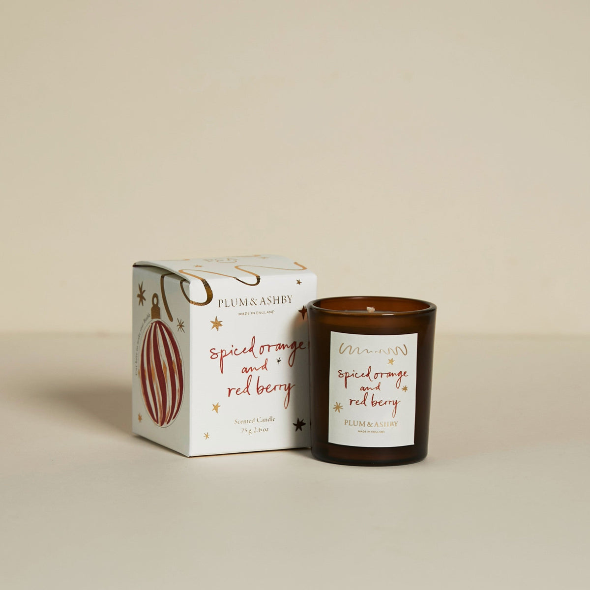 Plum & Ashby Spiced Orange & Red Berry Votive Candle