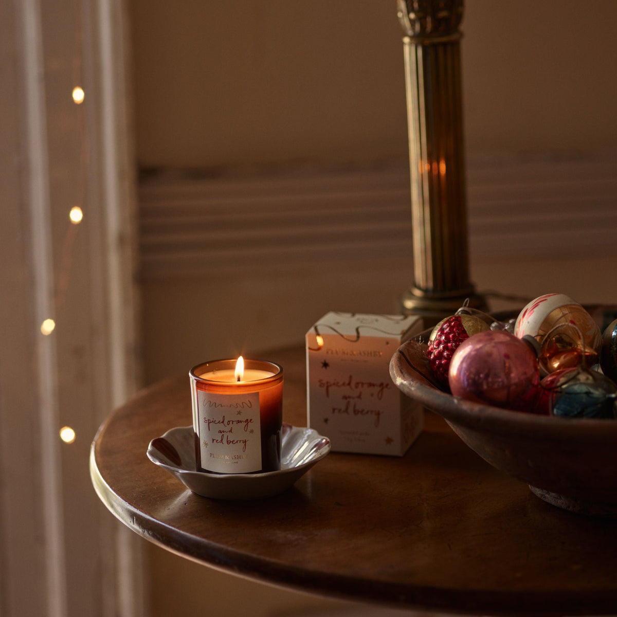 Plum & Ashby Spiced Orange & Red Berry Votive Candle