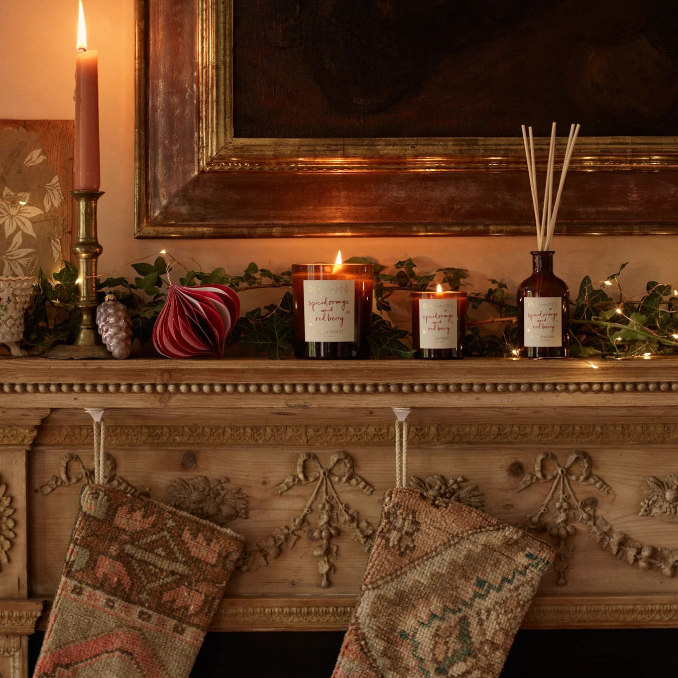 Plum & Ashby Spiced Orange & Red Berry Votive Candle