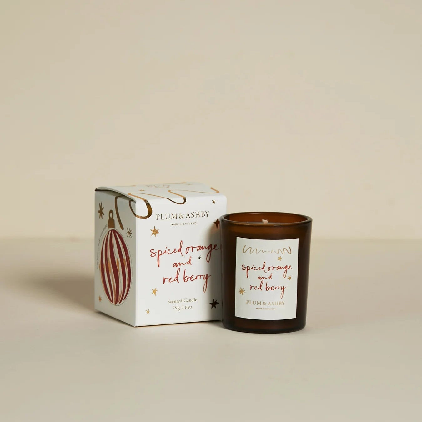 Plum & Ashby Spiced Orange & Red Berry Votive Candle