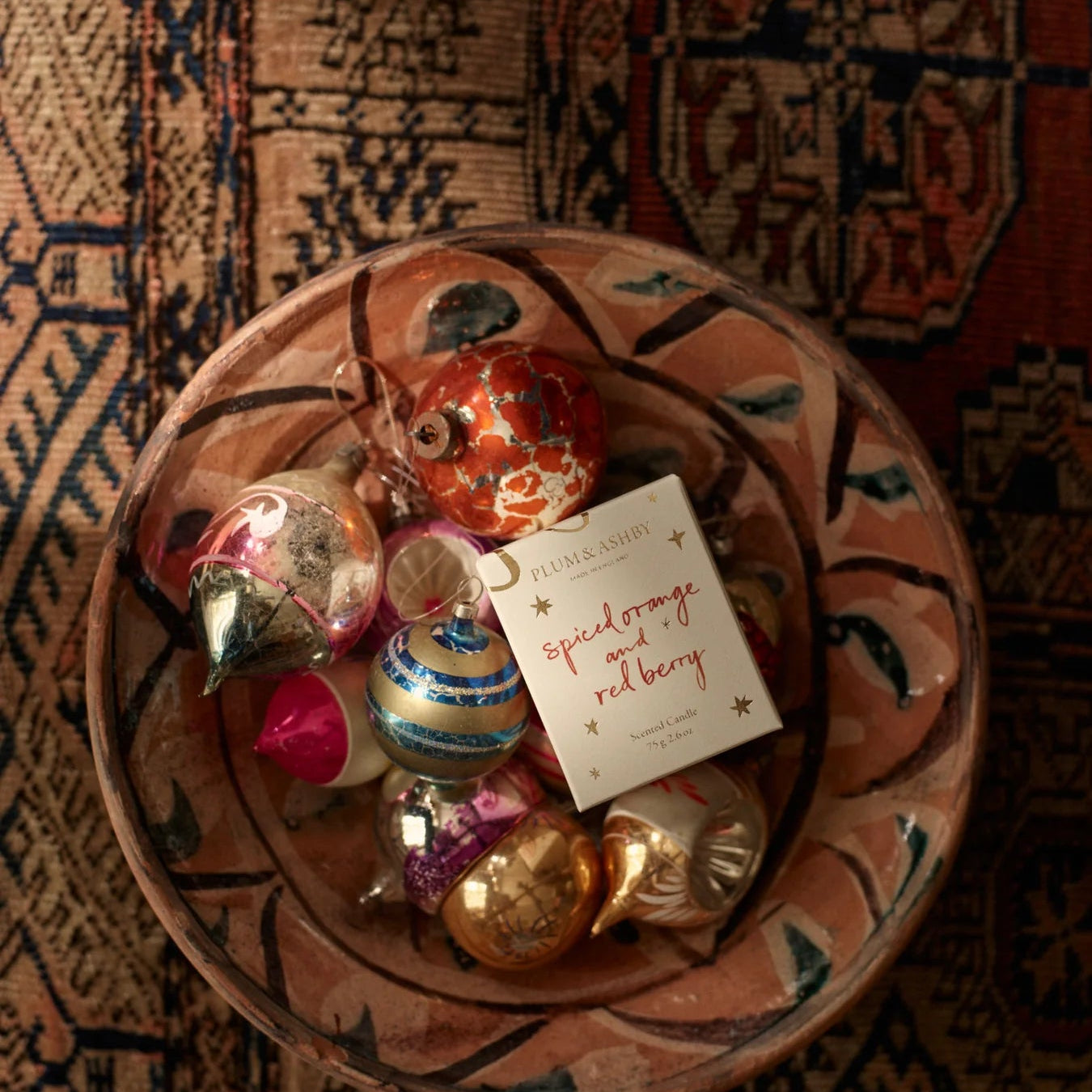 Plum & Ashby Spiced Orange & Red Berry Votive Candle