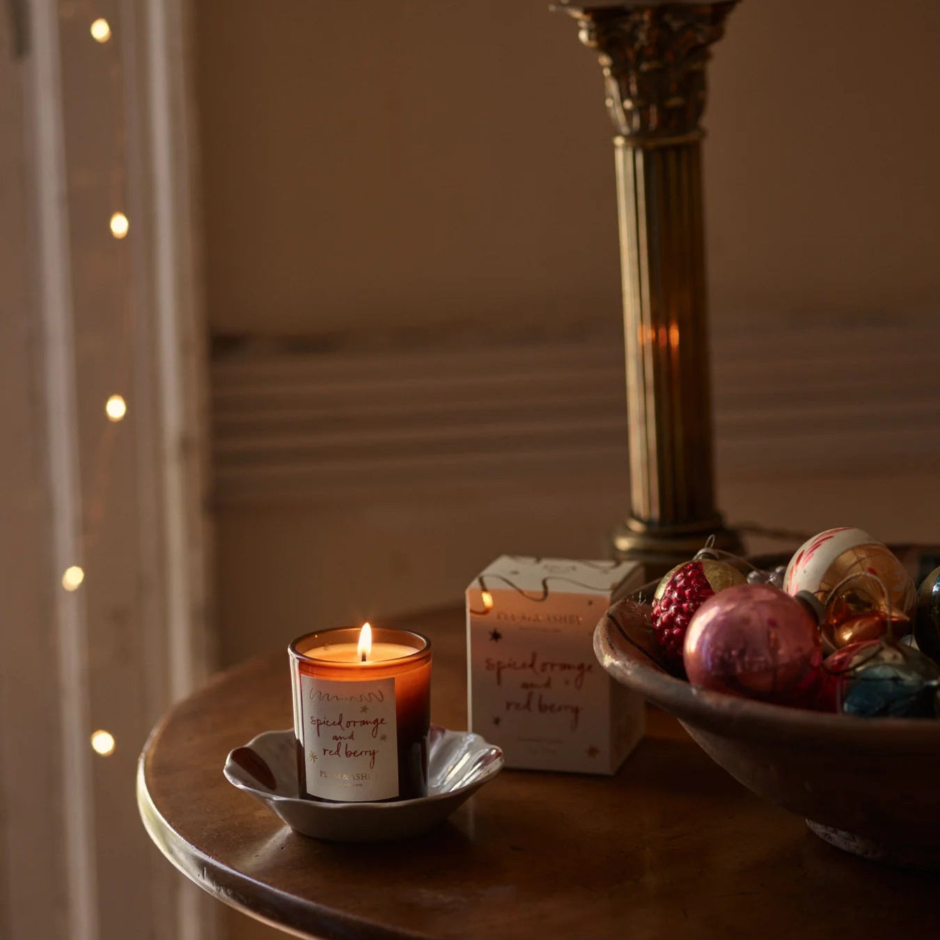 Plum & Ashby Spiced Orange & Red Berry Votive Candle