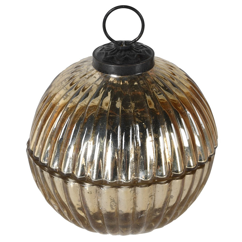 Bauble Gold Candle - Small
